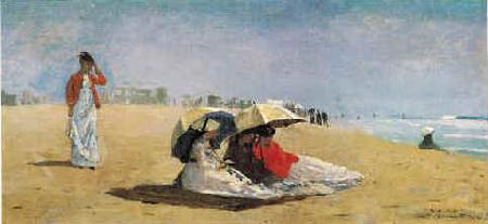 Winslow Homer East Hampton Beach France oil painting art